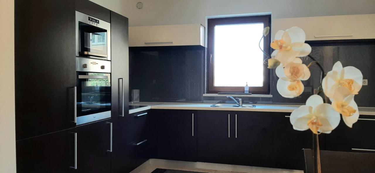 Traumferienwohnung: Meerblick-Apartment mit Privatpool in Istrien Liznjan Exterior photo